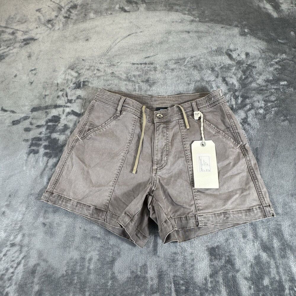 KUHL Sz 6 Kultivatr Shorts Womens Faded Dove 4" Ins Hiking Fishing Stretch NWT - Picture 6 of 16